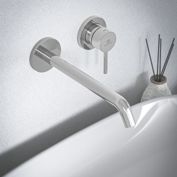 Ideal Standard Ceraline Nuovo Смеситель для раковины, встраиваемым, излив: 22см., цвет: хром. BD848AA-1
