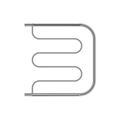 Полотенцесушитель водяной Primoclima Astra Ф water Inox 6060 PCAstraФWInox6060