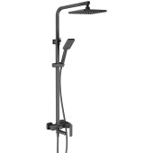 Timo SX-4320/03 Torne Душевая система для ванны 260х188/119х80 мм, 1/1 режим, черный SX-4320/03