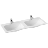 AQ Mal.12.04.D ЦС Malaga Раковина двойная Duet 1220х450х180 (15) мм Mal.12.04.D
