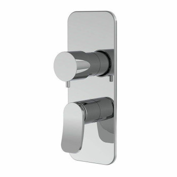 Смеситель для душа, Fima Carlo Frattini, Flo , цвет-брашированный никель