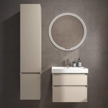 Kerama Marazzi Cubo Раковина 60х48.5х18см., подвесная, мебельная, 1 отв., с переливом, цвет: белый глянцевый. CU.wb.60-5
