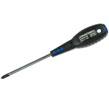 Отвертка крестовая Jonnesway FULL STAR PH2х100 мм