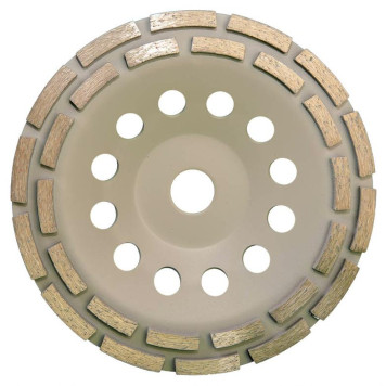 Чашка алмазная двухрядная TeamDiamond Pro STANDARD 180 мм