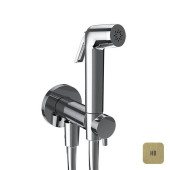 Almar Atthis Гигиенический комплект с прогрессивным смесит., в комплекте со втраиваемой частью, цвет: состаренная латунь PVD. E136009.HB,  E134004