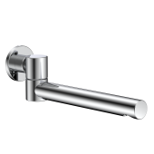 AQM8303CR Излив встраиваемый поворотный, хром AQM8303CR