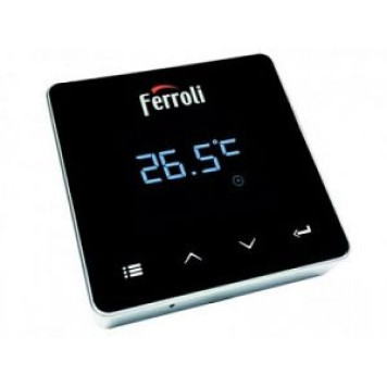 Датчики, реле и термостаты Хронотермостат беспроводной с Wi-Fi роутером CONNECT SMART Ferroli 013011XA