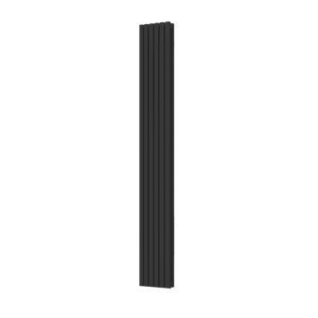 Радиатор КЗТО QUADRUM 30 V 2- 1750-6 RAL1T103S9005 (черный матовый муар) QUD30V217506RAL1T103S9005