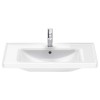 Duravit D-Neo Раковина 80х48см., накладная, с переливом, 1 отв., WonderGliss, цвет: белый