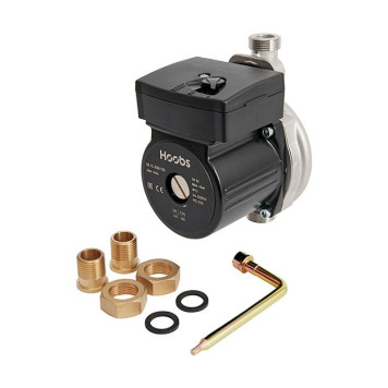 Насос повысительный Hoobs SB 15-90N 160мм 120Вт 1х220В 50Гц (корпус нерж.сталь). 08203H-2