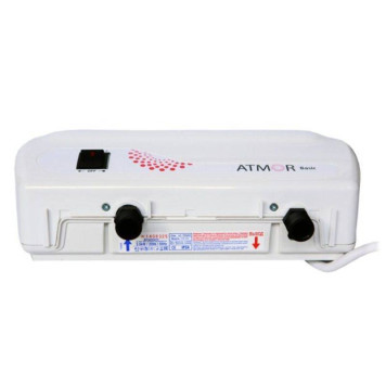 Водонагреватель электрический проточный Ariston 35 кВт душ. лейка Atmor Basic 35 (220)-3