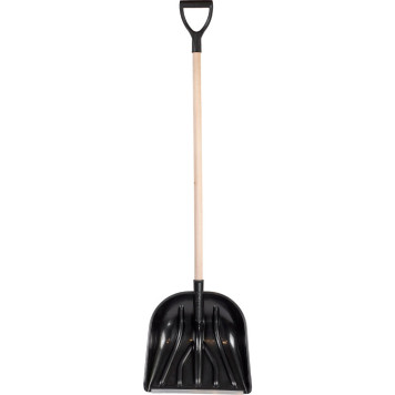 Лопата снеговая Купец с деревянным черенком-1