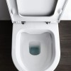 Laufen Kartell Унитаз приставной 56x37x43см, безободковый смыв Rimless, цвет: белый