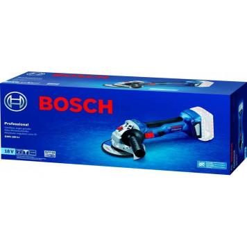 Машина шлифовальная угловая аккумуляторная Bosch GWS 180-LI (без акк/ЗУ)-4