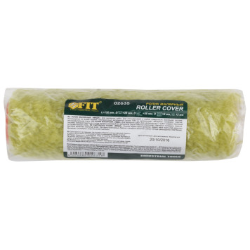 Ролик сменный полиакриловый зеленый миди, диам. 28/52 мм, ворс 12 мм, 150 мм-2