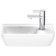 Duravit D-Neo Раковина подвесная, 40см., без перелива, с 1 отв., dx, цвет: белый. 0739400041