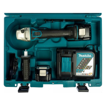 Машина шлифовальная угловая аккумуляторная Makita DGA506RME-4