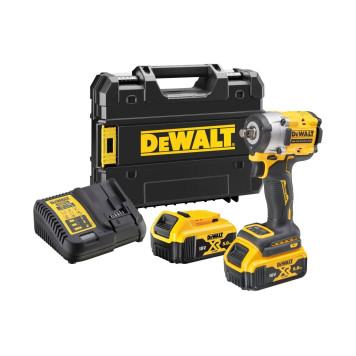 Гайковерт аккумуляторный DeWalt DCF921P2T (2 акк, з/у)-5