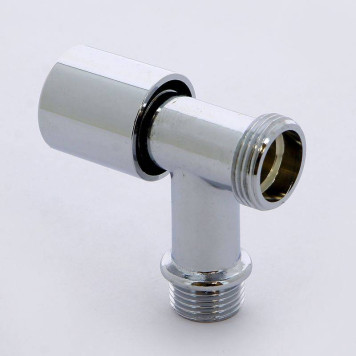 Вентиль угловой для стиральных машин хромированный ITAP 1/2 х3/4-2