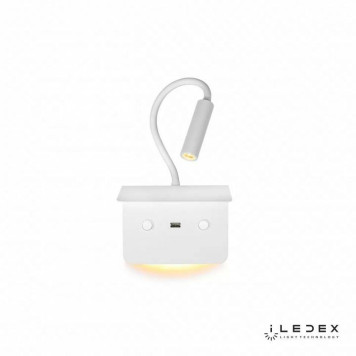 Бра с полкой iLedex Support 7031C WH-6