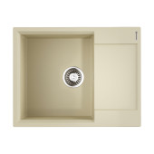 Omoikiri Daisen 65T BE Кухонная мойка из Tetogranit, крыло справа, 65x23 см, цвет: ваниль 4993513