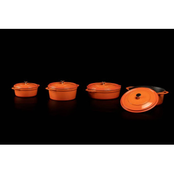 Глубокая кастрюля HS Y DT 20 ORANGE-3