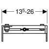 Крепление Geberit GIS к стене
