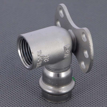 Водорозетка пресс нержавеющая сталь Sanpress Inox VIEGA 18х1/2-2