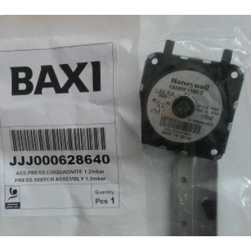 Запасные части для котельного оборудования Пневмореле Honeywell 1,2 мбар (с.к. 618470) (н.к. 721890700 и 721890800) JJJ 628640-1