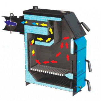 Котел твердотопливный ZOTA Тополь - ВК 22 кВт-1