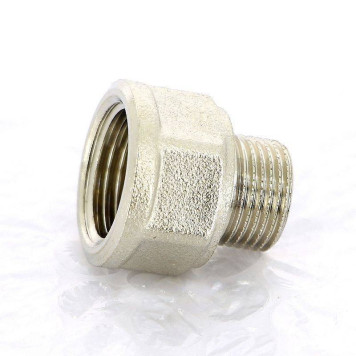 Переходник НВ никелированный UNI-FITT 3/8x1/2-2