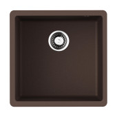 Omoikiri Bosen 44-U ES Кухонная мойка из Tetogranit 44x22 см, цвет: espresso 4997206