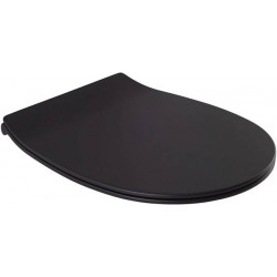 Allen Brau Fantasy Крышка-сиденье для унитаза Smartfix, Soft-Close, цвет: черный матовый 4.11005.31