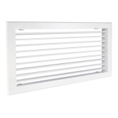 Решетка настенная однорядная SHUFT 1 WA 400*300