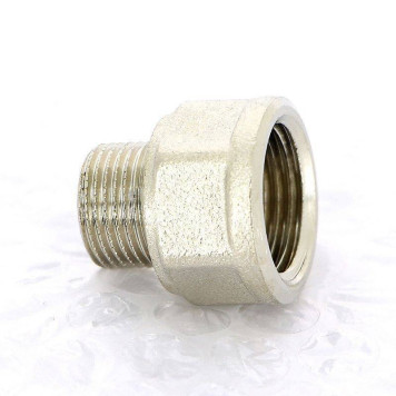 Переходник НВ никелированный UNI-FITT 3/8x1/2-1