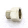 Переходник НВ никелированный UNI-FITT 3/8x1/2