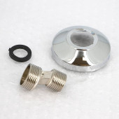 Эксцентрник хромированный с розеткой Idronord 3/4 x1/2 