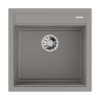 Omoikiri Kitagawa 51-GR Кухонная мойка Artceramic 51x51 см, цвет: leningrad grey 4993830