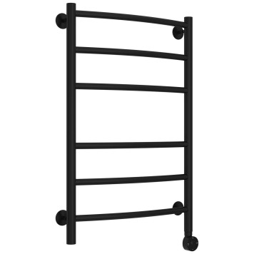 Стилье Формат 12 Полотенцесушитель электрический 55,8x10,6x86,5h см, цвет: черный 31512-8050