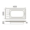 Omoikiri DC-01-1-IN Контейнер нержавеющая сталь цвет: нержавеющая сталь 4999073