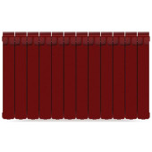 Rifar Monolit 500 12 секций, боковое подключение (бордо)