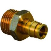Фитинги цанговые Штуцер латунный для труб PEX 25-G1НР  apos;40Ф UP 1135756