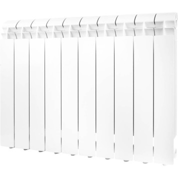 Радиатор алюминиевый Global VOX- R 500 10 секций боковое подключение (белый RAL 9010) VX05001010 (VX05001010)