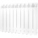 Радиатор алюминиевый Global VOX- R 500 10 секций боковое подключение (белый RAL 9010) VX05001010 (VX05001010)
