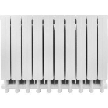 Радиатор алюминиевый Global VOX- R 500 10 секций боковое подключение (белый RAL 9010) VX05001010 (VX05001010)-3