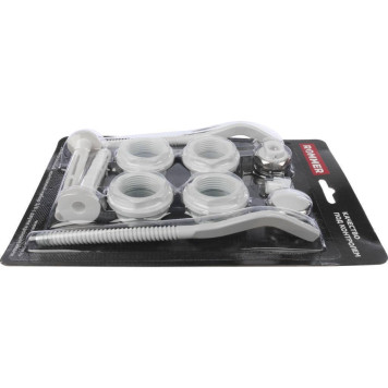 Монтажный комплект c двумя кронштейнами ROMMER 3/4 11 в 1 (RAL9016) 89576 (89576)-2