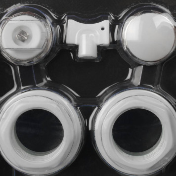 Монтажный комплект c двумя кронштейнами ROMMER 3/4 11 в 1 (RAL9016) 89576 (89576)-4