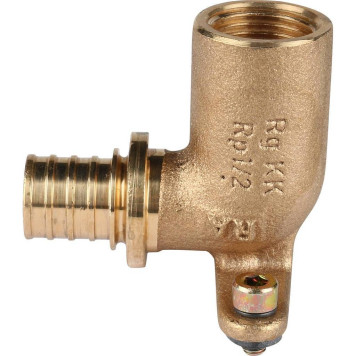 Угольник настенный REHAU RAUTITAN 20-R 1/2 для PEX труб с длинным патрубком