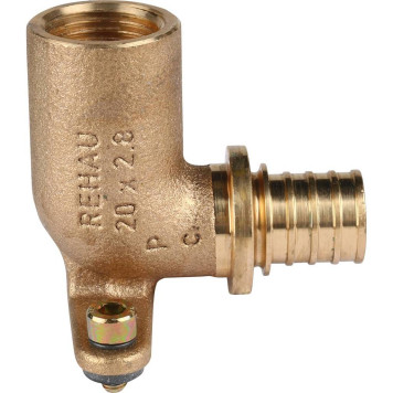 Угольник настенный REHAU RAUTITAN 20-R 1/2 для PEX труб с длинным патрубком-2