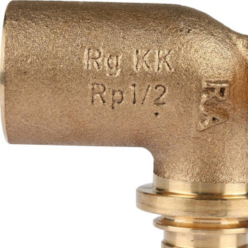 Угольник настенный REHAU RAUTITAN 20-R 1/2 для PEX труб с длинным патрубком-6